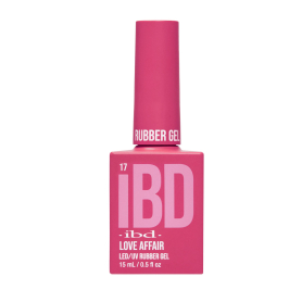 IBD LED/UV Rubber Gel 0.5 oz - Love Affair 37723