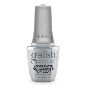 Gelish Velvet Matte Top Coat No Clean 15ml 1148135
