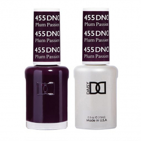 Daisy DND455 Soak Off Gel All In One Set - Plum Passion