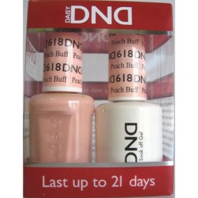 Daisy DND618 Soak Off Gel All In One Set - Peach Buff