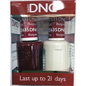 Daisy DND635 Soak Off Gel All In One Set - Burgundy Mist