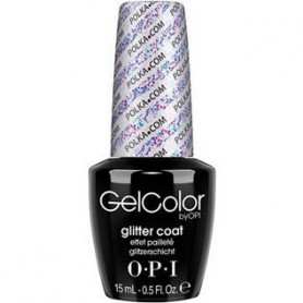 OPI Gelcolor Polka.com (Glitter Coat) 0.5 fl. oz. GC E71