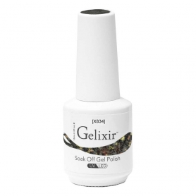 Gelixir Soak Off Gel Polish UV/LED 0.5 fl oz / 15ml -  X834
