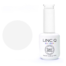 Linc Q Gel Polish 0.5 fl oz - Super White JS601