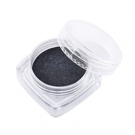 Mirror Nail Glitter Chrome Powder - Black 00450