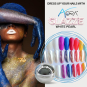 Aora Glazze 60 White Pearl Chrome 3g 80319