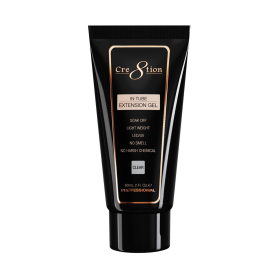 Cre8tion LED/UV Soak Off Extension Gel 2 oz - Clear 08236