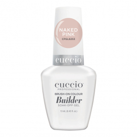 Cuccio LED/UV Brush-On Builder 0.43 oz - Naked Pink CPGL6253