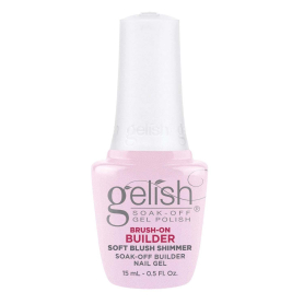 Gelish Brush-On Builder Gel Soft Blush Shimmer 1148142