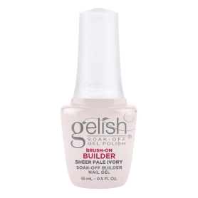 Gelish Brush-On Builder Gel Sheer Pale Ivory 1148157
