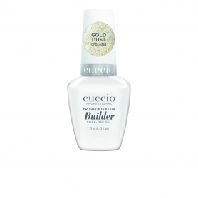 Cuccio LED/UV Brush-On Builder 0.43 oz - Gold Dust CPGL6353