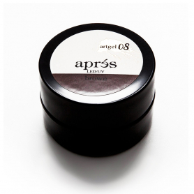 Apres Art Gel LED/UV Artgel08 - Brown APAG-BRN