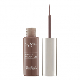 Cre8tion Detailing Nail Art Gel 0.33 oz - 19 Lt. Brown 1254