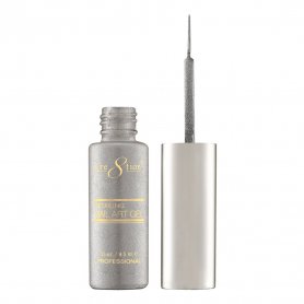 Cre8tion Detailing Nail Art Gel 0.33 oz -23 Fine Silver 1258