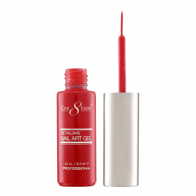 Cre8tion Detailing Nail Art Gel 0.33 oz - 03 Red 0916-1238