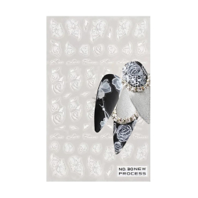 3D Nail Art Stickers Airbrush Gradient Effect 03020