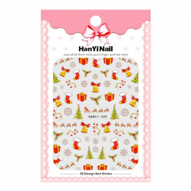 Cre8tion Nail Art Sticker Christmas H03 1101-1101