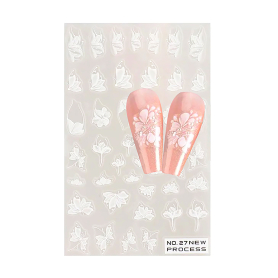 3D Nail Art Stickers Airbrush Gradient Effect 21720