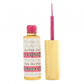 DND Nail Art Gel 0.25 fl oz/9 ml - Platinum Hot Pink DND44