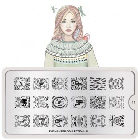 MoYou Nail Art Plate Collection Enchanted 11  #MPENC11
