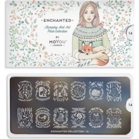 MoYou Nail Art Plate Collection Enchanted 14  #MPENC14