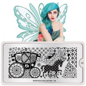 MoYou Nail Art Plate Collection Fairy Tale 05  #MPFAI05