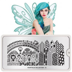 MoYou Nail Art Plate Collection Fairy Tale 12  #MPFAI12