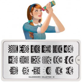 MoYou Nail Art Plate Collection Kaleidoscope 10 #MPKAL10