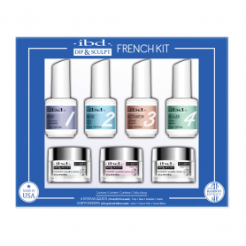 IBD Dip & Sculpt French Kit 7PC W/Bamboo Extract 13504