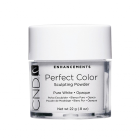 CND Perfect Color SP Pure White Opaque .8oz-22g 03050