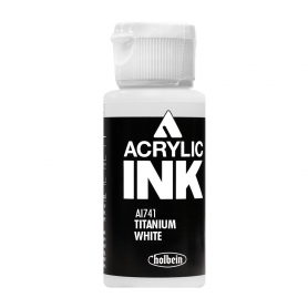 Holbein Acrylic Ink Titanium White AI741A