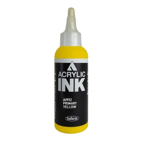 Holbein Acrylic Ink Primary Yellow 100ml AI952B