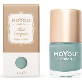 MoYou Nail Lacquer Sage Smoke 9ml #MN038