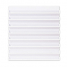 J&A KM Wooden Nail Polish Rack - White FD204