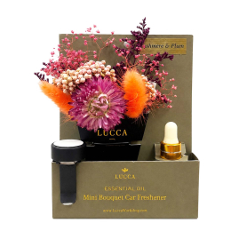 Nontoxic Floral Car Air Freshener | Cashmere Plum 19694