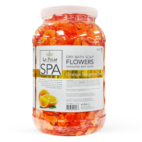 La Palm Flower Soap 1G Orange Tangerine Zest 01346