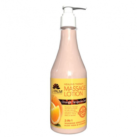La Palm Healing Therapy Massage Lotion Orange Tangerine Zest