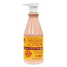 La Palm HT Massage Lotion 24 oz - Intense Island Mango LP099