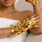 Voesh Collagen Gloves Imperial Gold 1Pair VHM212GLD 24484