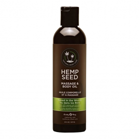 Hemp Seed Massage & Body Oil 8oz - Naked In The Woods MAS022