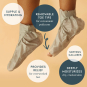 Voesh Collagen Socks W/Peppermint 1Pair - VFM212PEP #02002