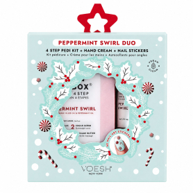 Voesh Peppermint Swirl DUO With NailStickers VSC001PEP 02153