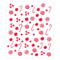 Voesh Peppermint Swirl DUO With NailStickers VSC001PEP 02153