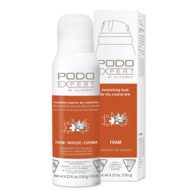 Podoexpert Dry To Cracked Skin Foam W/Urea 125ml 10609436
