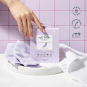 Voesh Microfiber Moisturizing Heel Socks Lavender VFS003LVR