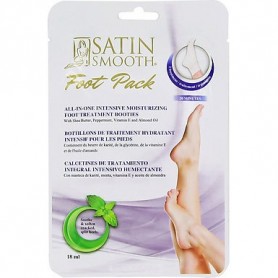 Satin Smooth Foot Treatment Booties 18ml SSFTPK1 81406