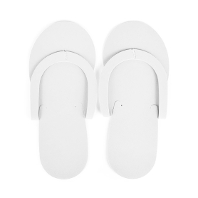 CarePro Disposable Foam Thong Slippers12pairs White 26429