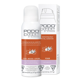 Podoexpert Dry to Craked Skin Foam Scented 4.23 oz 41236