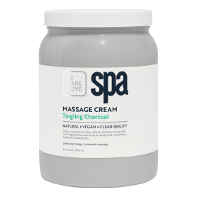 BCL SPA Massage Cream 64 oz - Tingling Charcoal 50022
