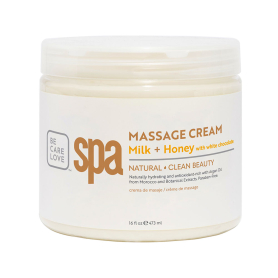 BCL SPA Massage Cream 16 oz - Milk+Honey 54106